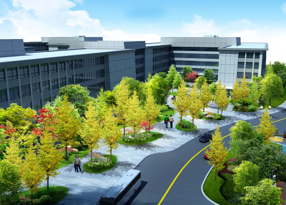 西安全球交换技术中心及软件工厂项目园林景观设计顾问服务设计